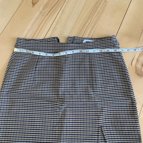 Garage plaid mini skirt size M NEVER WORN - Picture 5 of 6